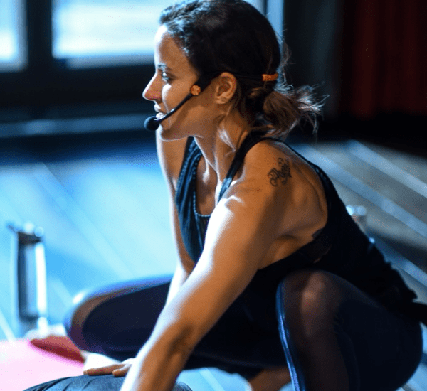Yoga Nyla studio owner Diana Vitantonio teaches yoga classes, teacher trainings, and life coach clients